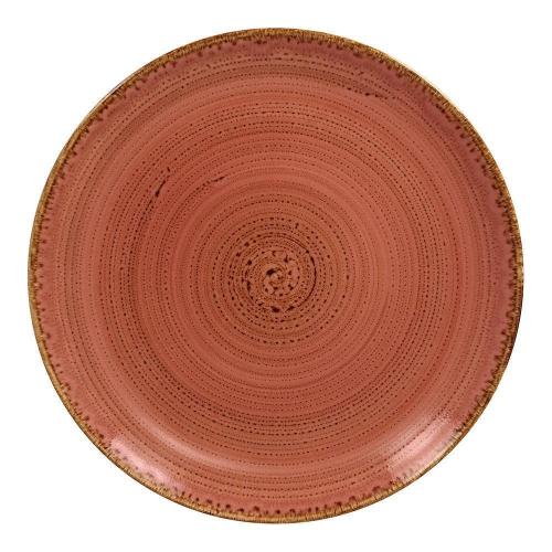 Тарелка RAK Porcelain Twirl Coral плоская 31 см