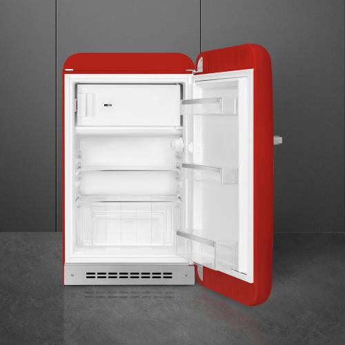 Холодильник 97х54,5 см SMEG 50’s Style FAB10RRD6 красный