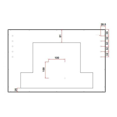 Встраиваемый телевизор Avel AVS240WS WF белый