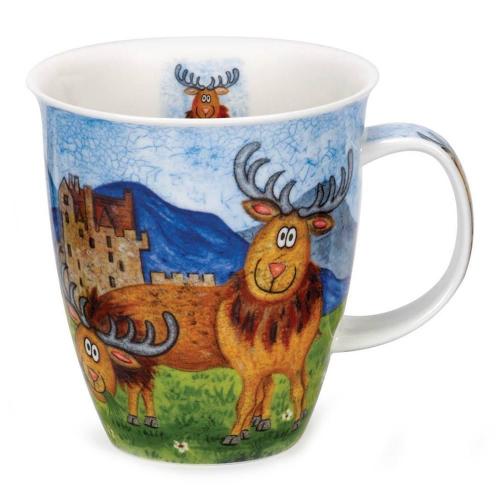 Кружка Олень 480 мл Dunoon Nevis Highland Animals