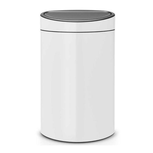 Мусорный бак 40 л Brabantia Touch Bin белый