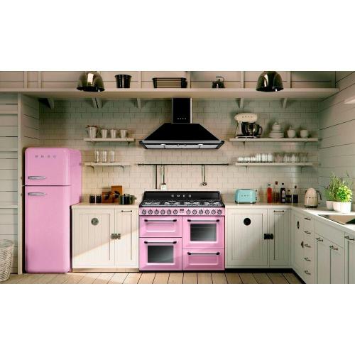 Холодильник двухкамерный 197х60 см Smeg 50's Style FAB32RPK5 розовый - 4 фото