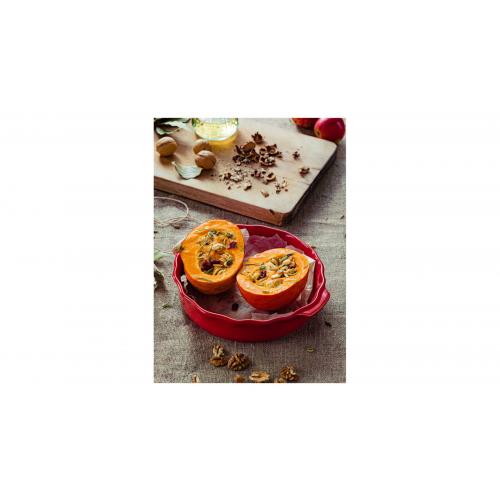 Блюдо для запекания 26 см Esprit de cuisine Festonne красное