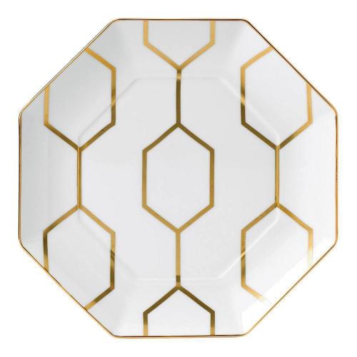 Тарелка 23 см Wedgwood Arris белая