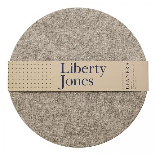 Набор подстановочных салфеток Liberty Jones Leanera бежевый 2 пр