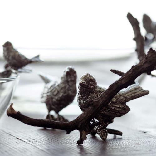 Солонка и перечница 7,6 см Vagabond House Song Bird