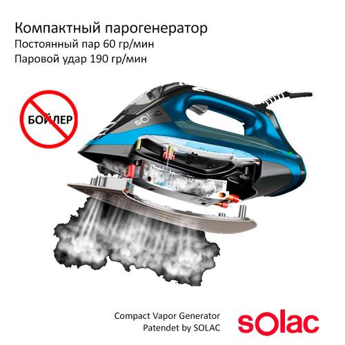 Утюг Solac Auto Evolution Sensor черный