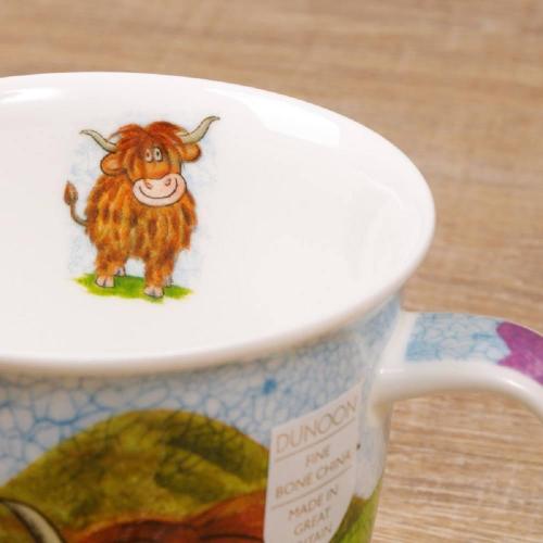 Кружка Высокогорные коровы 480 мл Dunoon Nevis Highland Animals