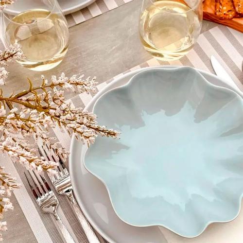 Салатник 33 см Portmeirion Sophie Conran Floret серый