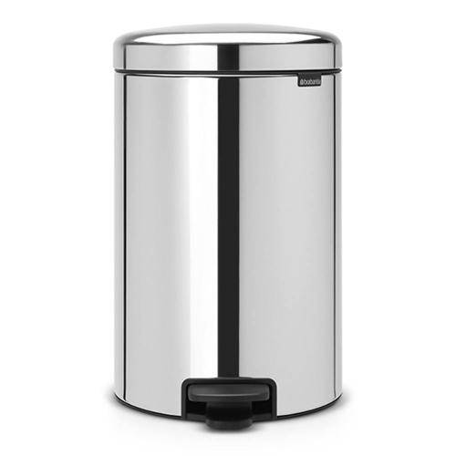 Мусорный бак с педалью 20 л Brabantia NewIcon стальной