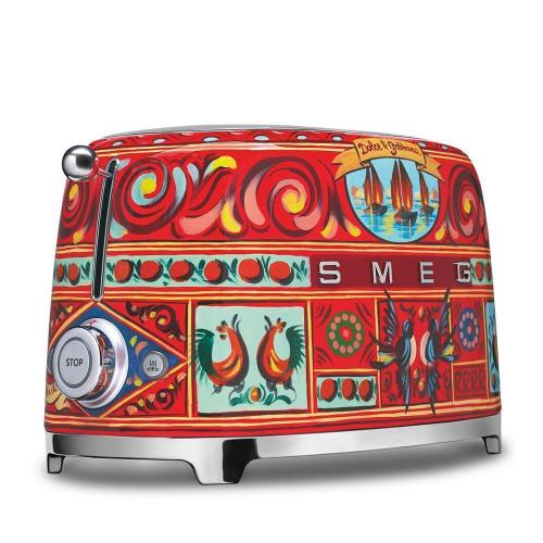 Тостер на 2 ломтика Dolce&Gabbana Smeg Sicily is my Love TSF01DGEU