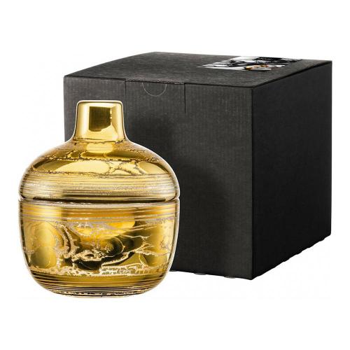 Конфетница 14х16,5 см Eisch Gold Leaf золотая