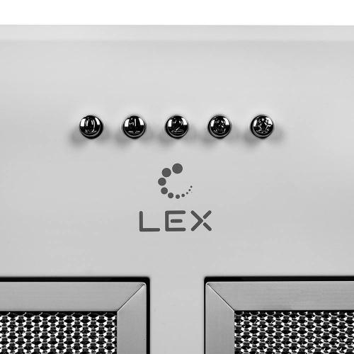 Встраиваемая вытяжка 72,5х29,1 см LEX White GS Bloc P 900 белая