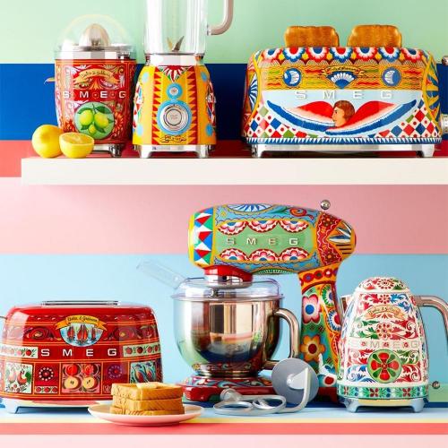 Миксер планетарный 4,8 л Smeg Sicily is my Love SMF03DGEU