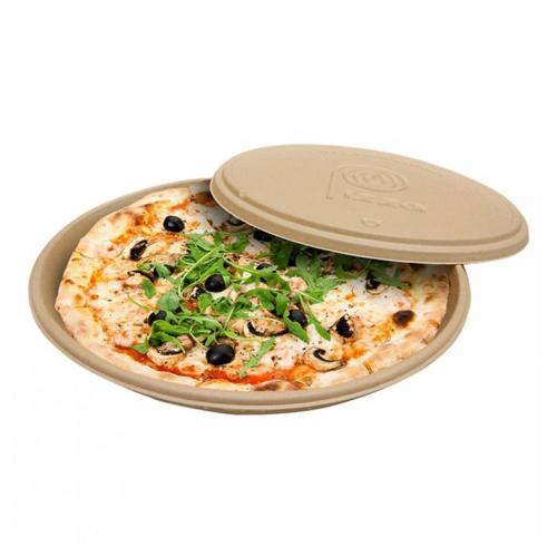 Коробка для пиццы 35,7х35,7х3,3 см Garcia de Pou бежевая