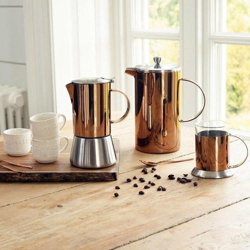 Кофейник 10,5х22 см Kicthen Craft La Cafetiere медный