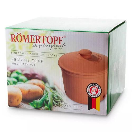 Емкость для картофеля 25 см Roemertopf Vorratstopfe оранжевая
