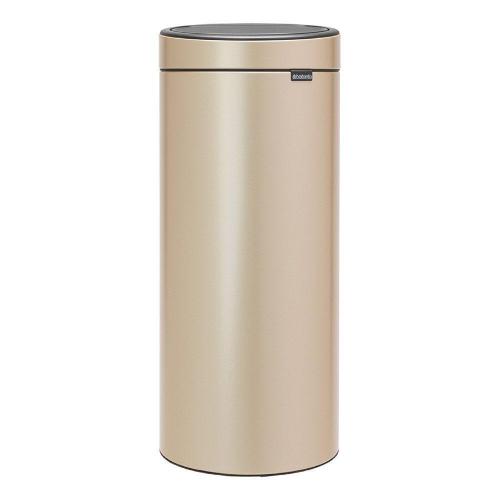 Мусорный бак 30 л Brabantia Touch Bin шампань