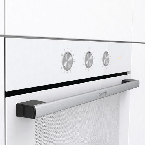 Электрический духовой шкаф 59,5 см Gorenje Essential BO6725E02WG белый