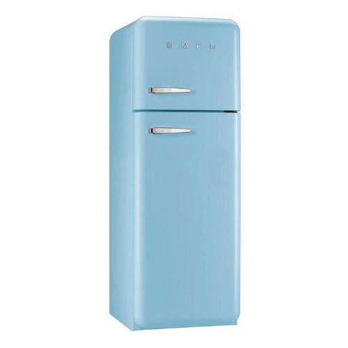 Холодильник двухкамерный 169х60 см Smeg 50's Style FAB30RPB5 голубой