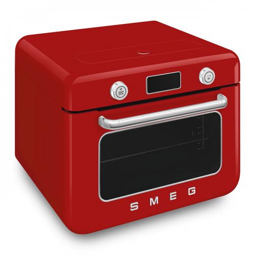 Мини-печь 50х50 см SMEG 50’s Style COF01RDEU красная
