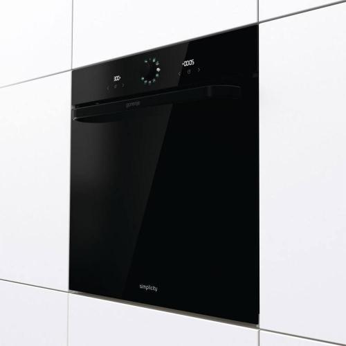 Электрический духовой шкаф 59,5 см Gorenje Simplicity BOS6737SYB черный