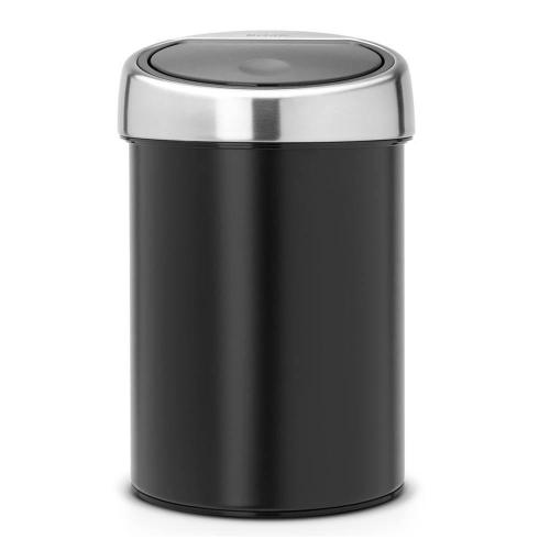 Ведро для мусора 3 л Brabantia Touch Bin черное