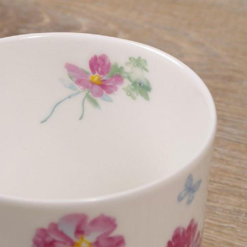 Кружка 350 мл Dunoon Orkney Floral Shimmer розовая