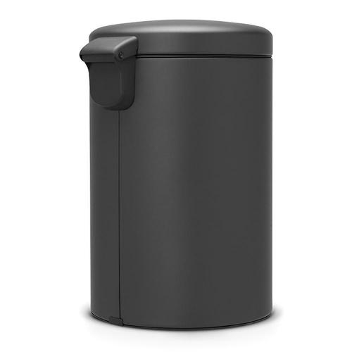 Мусорный бак с педалью 20 л Brabantia NewIcon черный