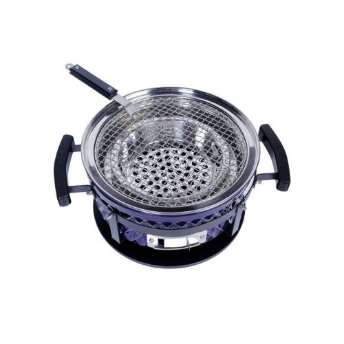 Угольный гриль 35х18 см Diamond Egg Tabletop Grill синий