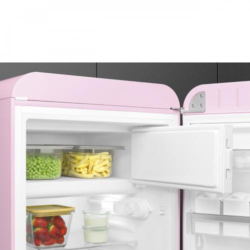 Холодильник 97х54,5 см SMEG 50’s Style FAB10RPK6 розовый
