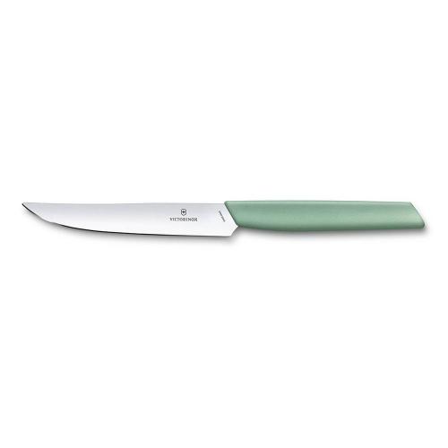 Нож для стейка 12 см Victorinox Swiss Modern зеленый