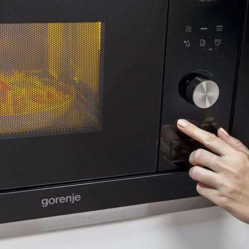 Встраиваемая микроволновая печь 59,5х38,8 см Gorenje Advanced BM201AG1BG черная