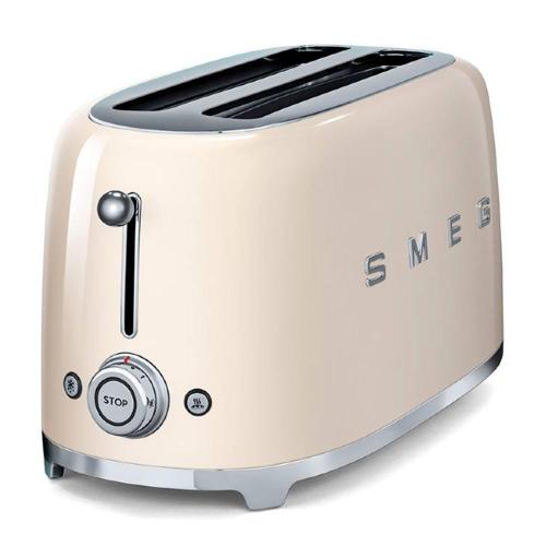 Тостер на 4 ломтика Smeg 50's Style TSF02CREU кремовый