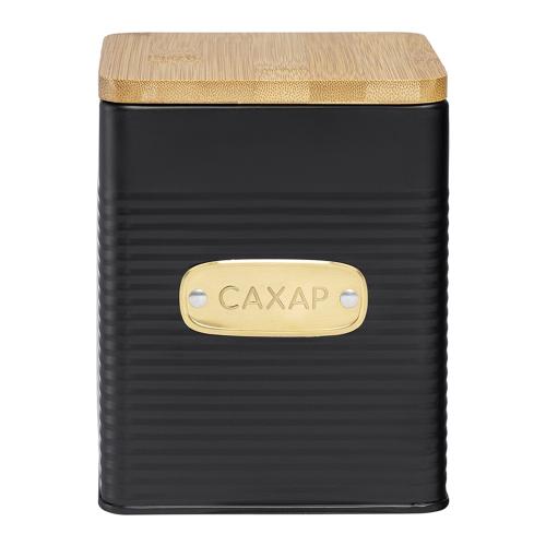 Банка для сахара 1,7 л Smart Solutions Irmel черная