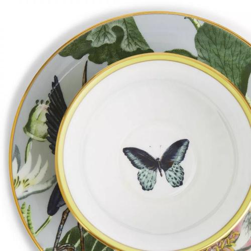 Чайная пара 140 мл Wedgwood Wonderlust белая