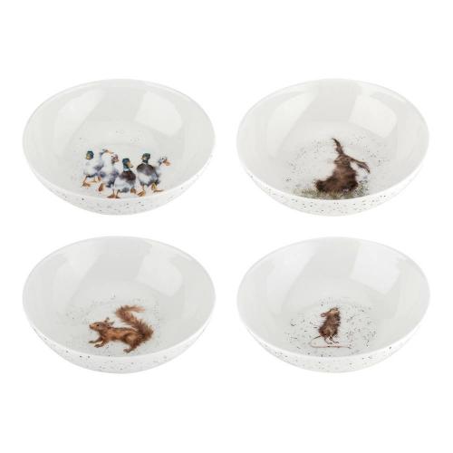 Набор салатников Royal Worcester Забавная фауна белый 4 пр