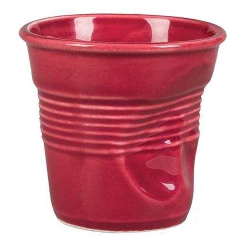 Чашка для эспрессо Barista (Бариста) "мятая" 90 мл бордо, h 6 см, P.L. Proff Cuisine (мин 10 шт)