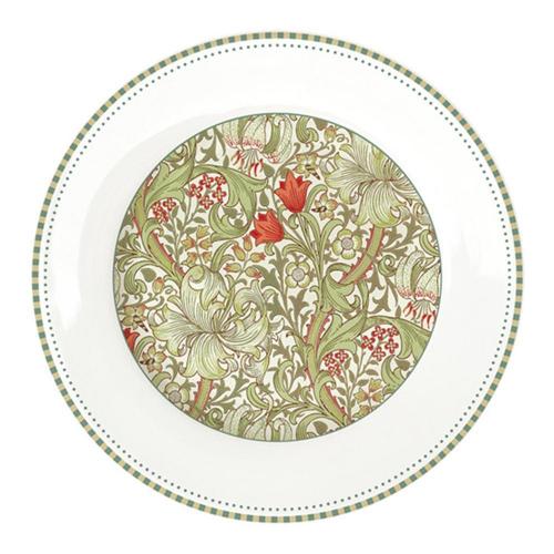 Тарелка закусочная 19 см Easy Life William Morris зеленая