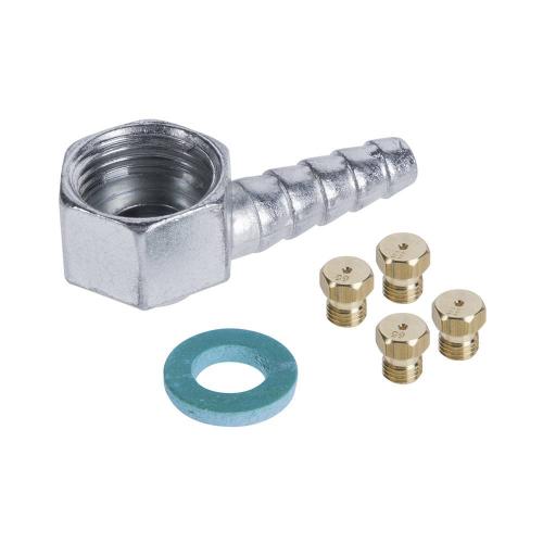 Газовая варочная панель 59х52 см Maunfeld EGHE.64.3STS-EW/G белая