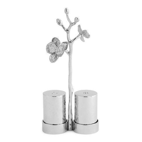 Набор для соли и перца 9,5х5 см Michael Aram White Orchid стальной