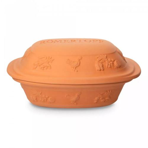 Форма для запекания 39x27см Roemertopf Rustico оранжевая