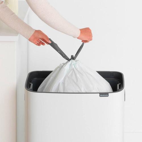 Мусорный бак 60 л Brabantia Bo Pedal Bin белый