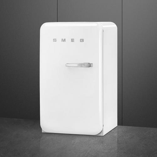 Холодильник 97х54,5 см SMEG 50’s Style FAB10LWH6 белый