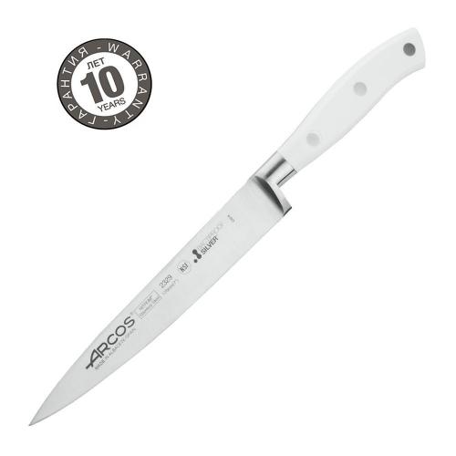 Нож филейный 17 см Arcos Riviera Blanca белый