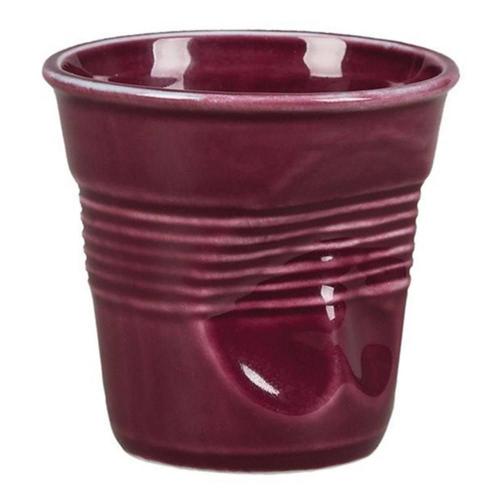 Чашка для эспрессо Barista (Бариста) "мятая" 90 мл фиолетовая, h 6 см, P.L. Proff Cuisin (мин 10 шт)