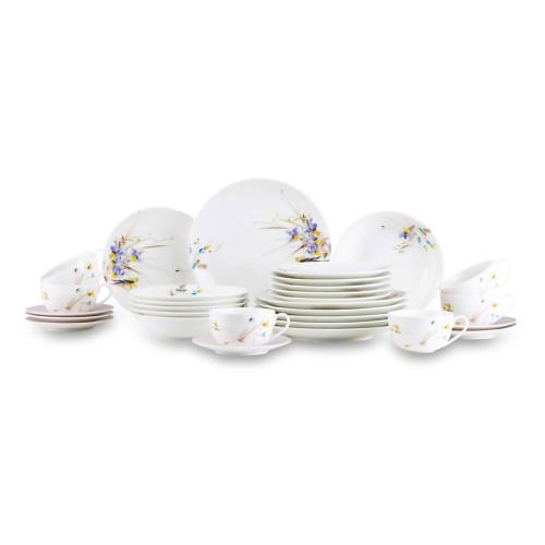 Столовый сервиз на 6 персоны Mix&Match Iris 30 пр белый