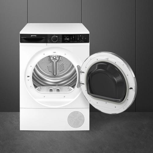 Сушильная машина 59,6 см на 9 кг Smeg DT393RU белая