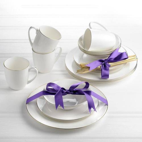 Тарелка суповая 23,5 см Royal Worcester Serendipity белая