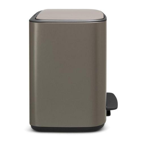 Мусорный бак 33 л Brabantia Bo Pedal Bin серый